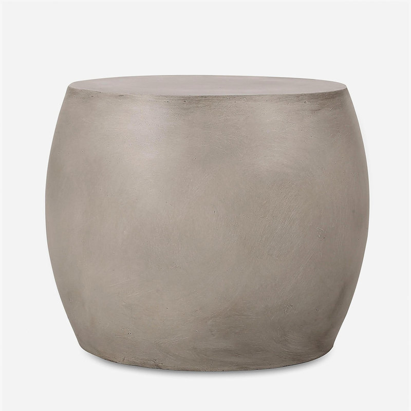 Outdoor Lightweight Concrete Side Table
