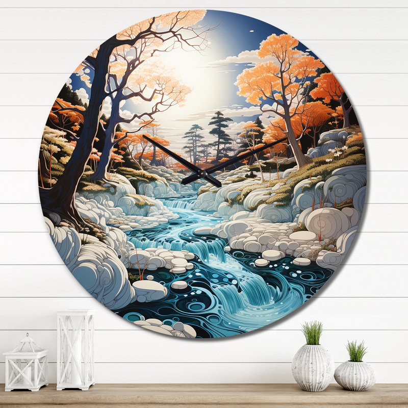 Horloge murale Tihésha, Très grand