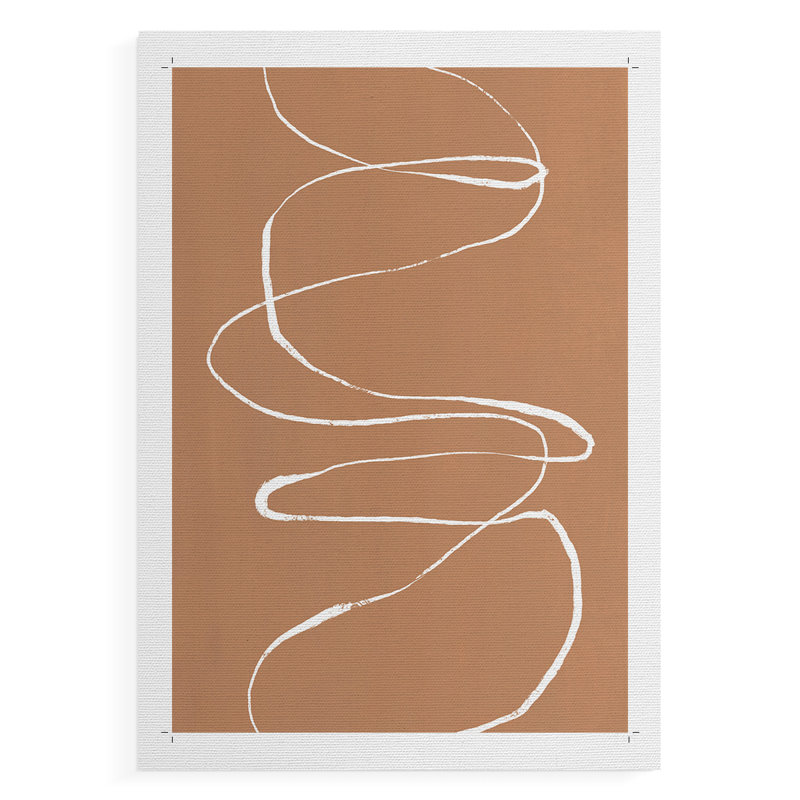 «Terracotta Drift I», impression sur toile seulement - non encadrée, H 18 po x l 12 po