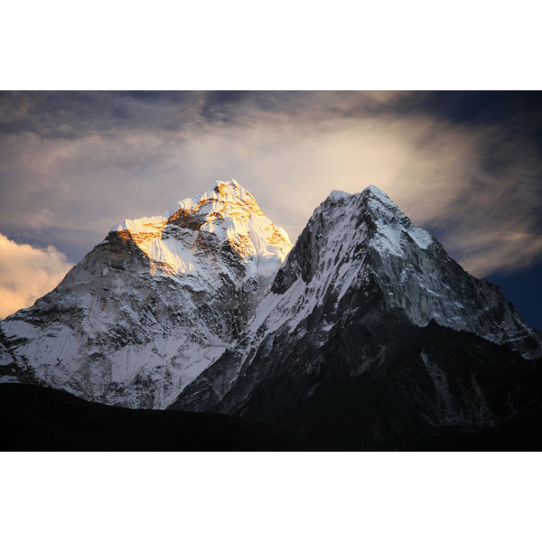 Millwood Pines Sunset Over Ama Dablam On Canvas Print | Wayfair