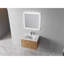 Meuble-lavabo à fermeture en douceur avec lavabo et grand espace de rangement-110488839