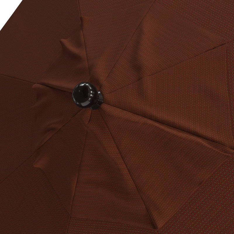 Parasol de marché 11 pi Bertile, Terre cuite - oléfine