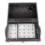 Charcoal Mini Barrel BBQ Grill w/ Adjustable Air Vents Portable Outdoor