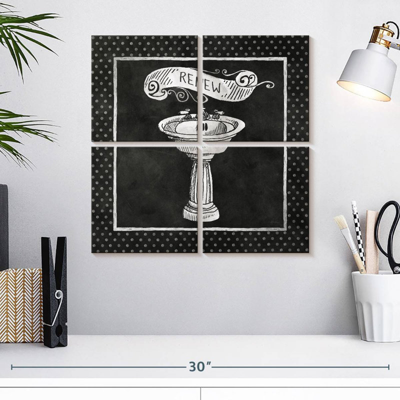 Kerner Chalkboard Bath Renew, 18" H x 18" W