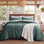Essential Collection 100% Cotton Waffle Weave Duvet Cover Set