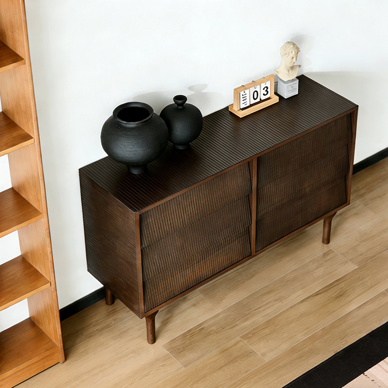 Buffet de style américain rétro, Marron foncé