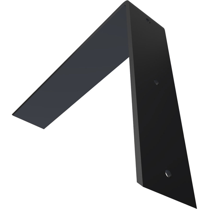 Support de comptoir en acier robuste, H 12 po x l 10 po x P 2,5 po