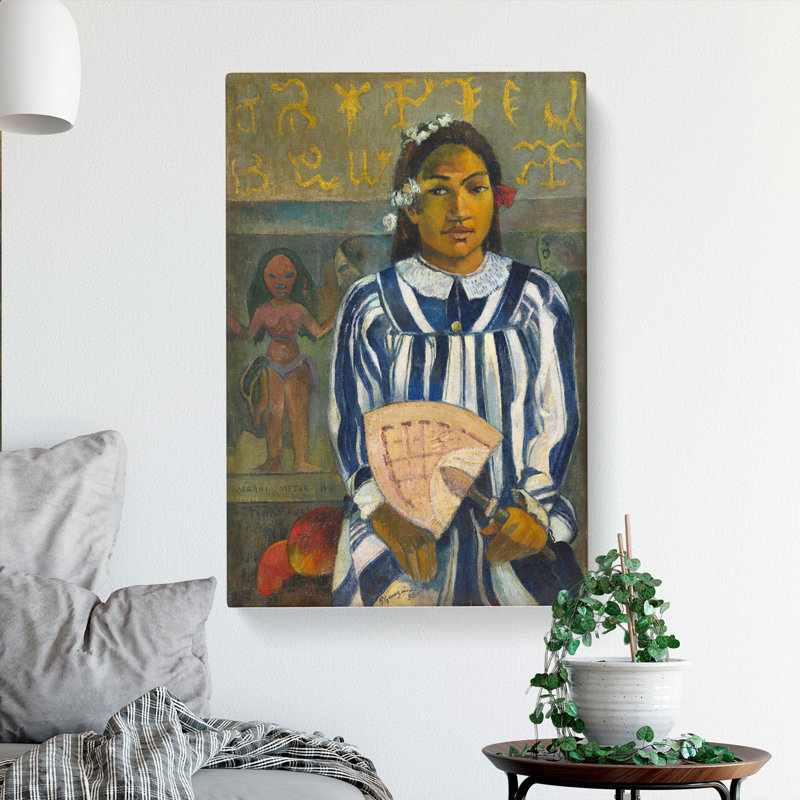 Tehamana by Paul Gauguin - Wrapped Canvas, 50cm H x 35cm W x 3cm D
