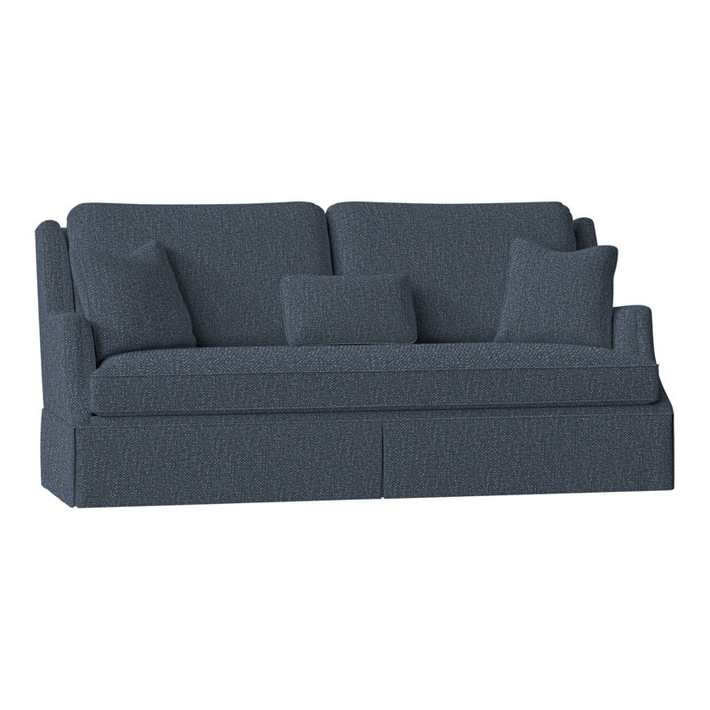 Savannah 87.5'' Slipcovered Sofa, Perigold Page Navy