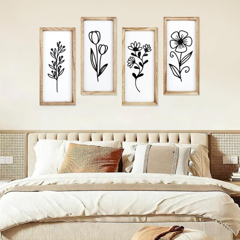 4 Piece Wrapped Canvas Print