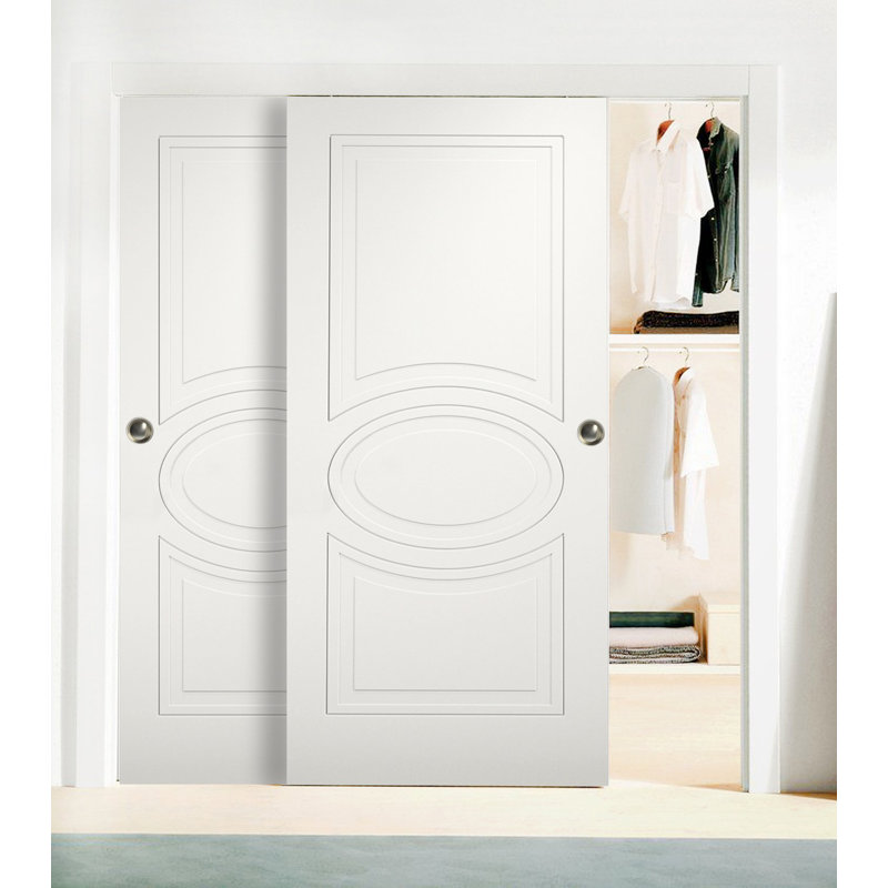 Portes coulissantes en bois manufacturé Mela, 56 po x 96 po