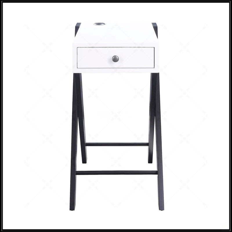 Accent Table With USB Charging Dock
