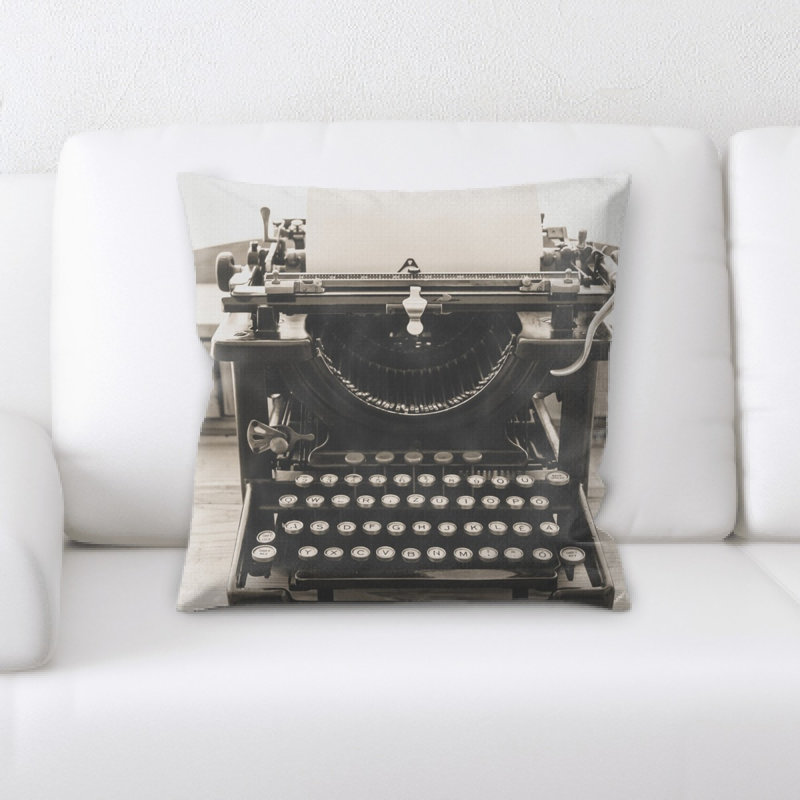 Coussin machine à écrire