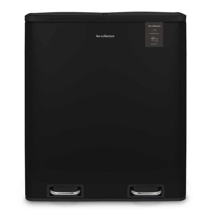 Pedal Bin 2X30L, Black
