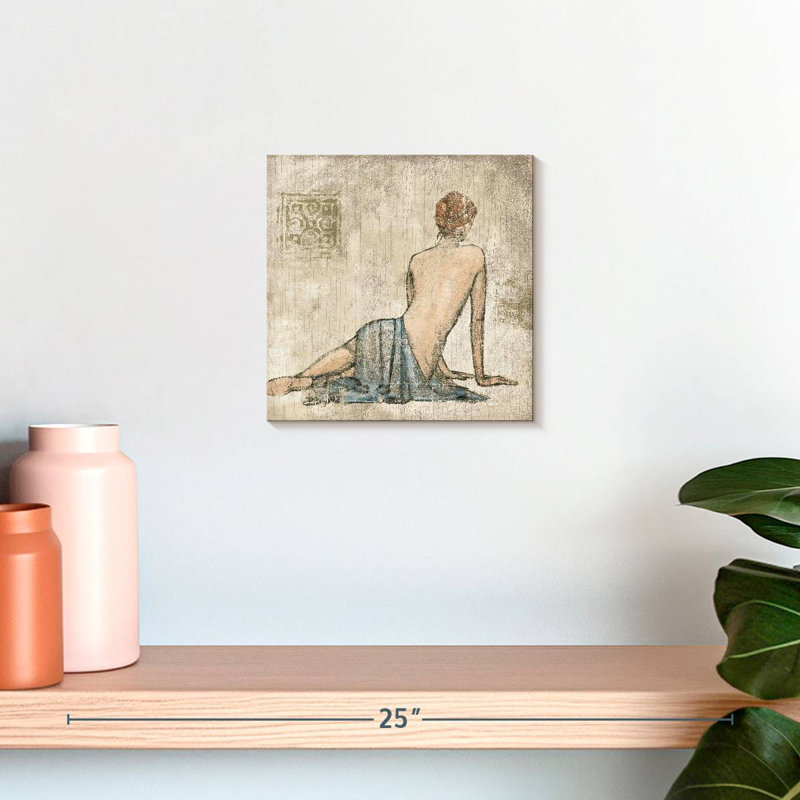 Leisha Figure Study, 10" H x 10" W