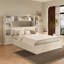 Lit plateforme multifonctionnel en bois avec table de chevet tout-en-un 2-1110225538