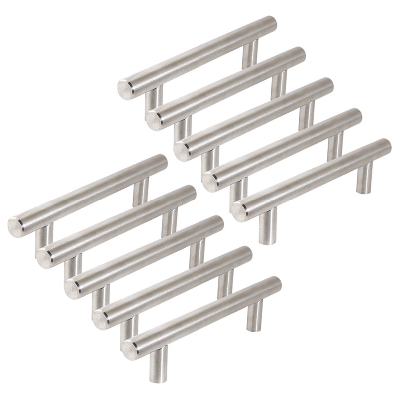 Hollow Cabinet Drawer Multipack, Satin Nickel, 3 3/4"