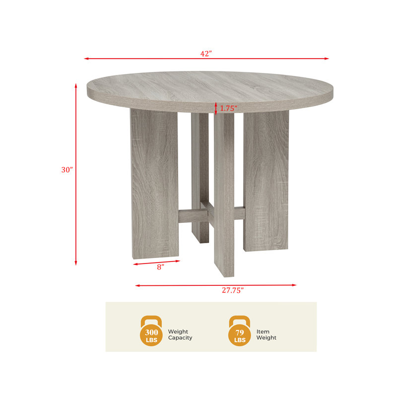 Bozarth 4 - Person Dining Set