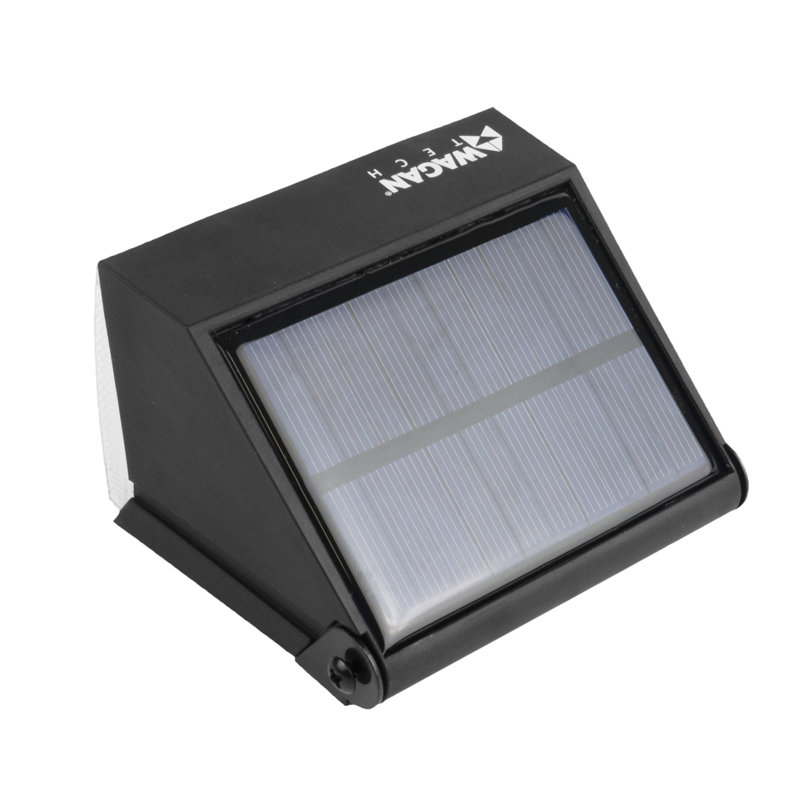 Wagan Outdoor LED Motion Sensor Wall Pack Light with Solar Panels