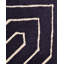 Round 200 cm x 200 cm Striped Wool and Cotton Hand Tufted Area Rug