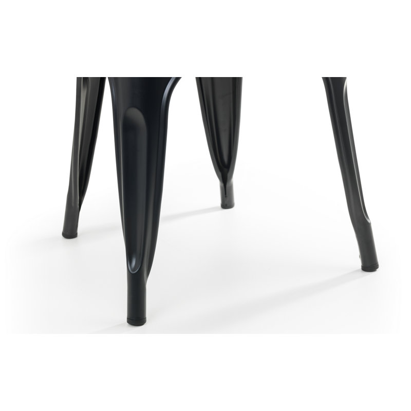 Lelystad Elm Square Wood Top Dining Table