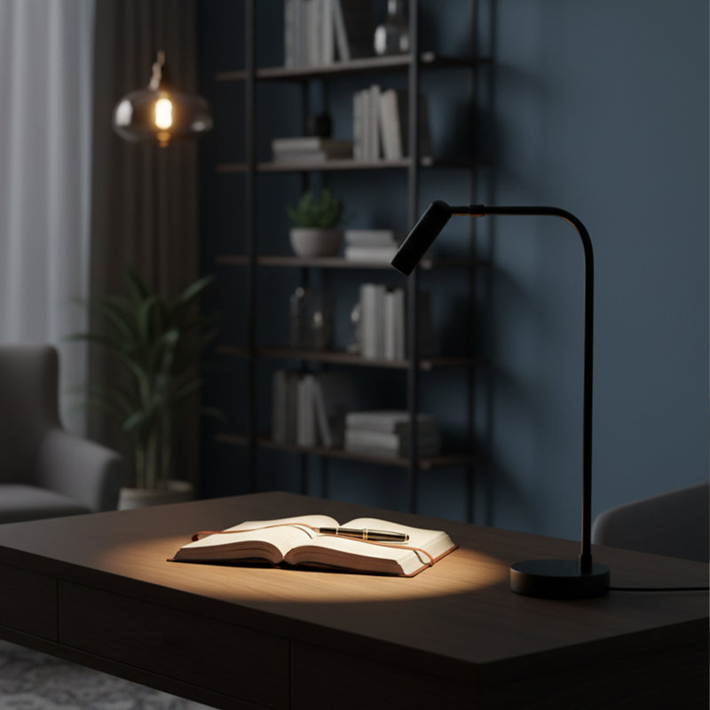 Adjustable Metal Body LED Study Table Lamp