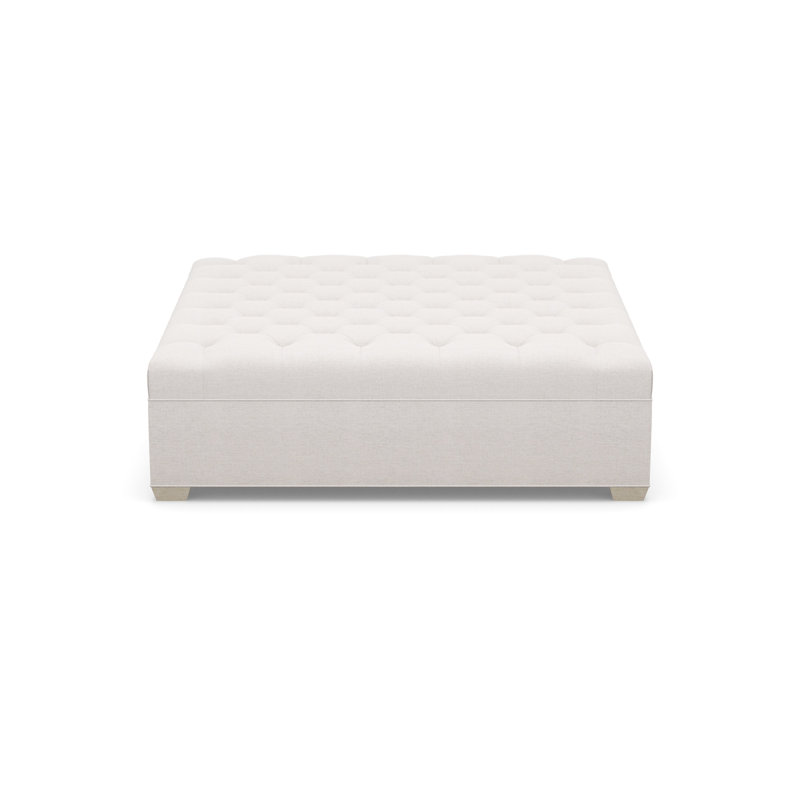 Square Ottoman, 9637-80, Sandstone