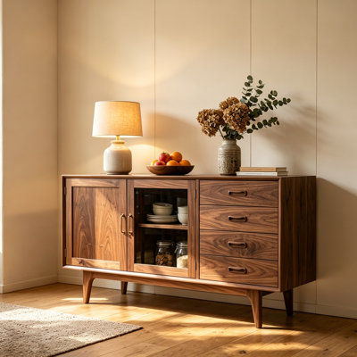 American-style retro minimalist sideboard