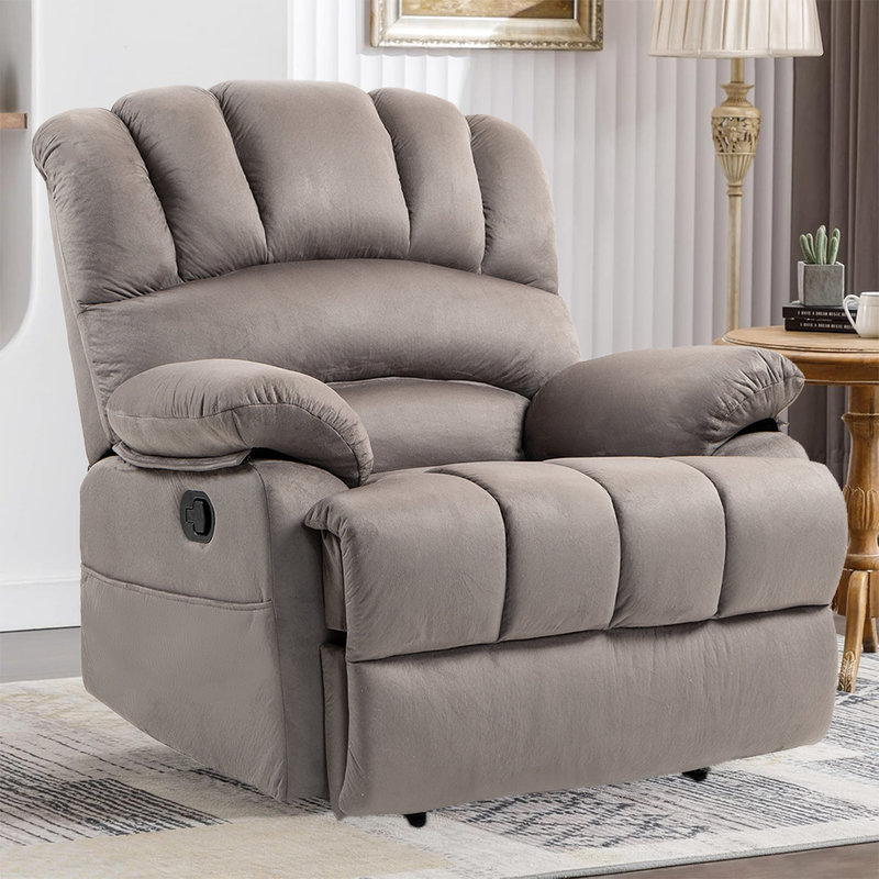 Fauteuil inclinable Waynette, Gris chenille