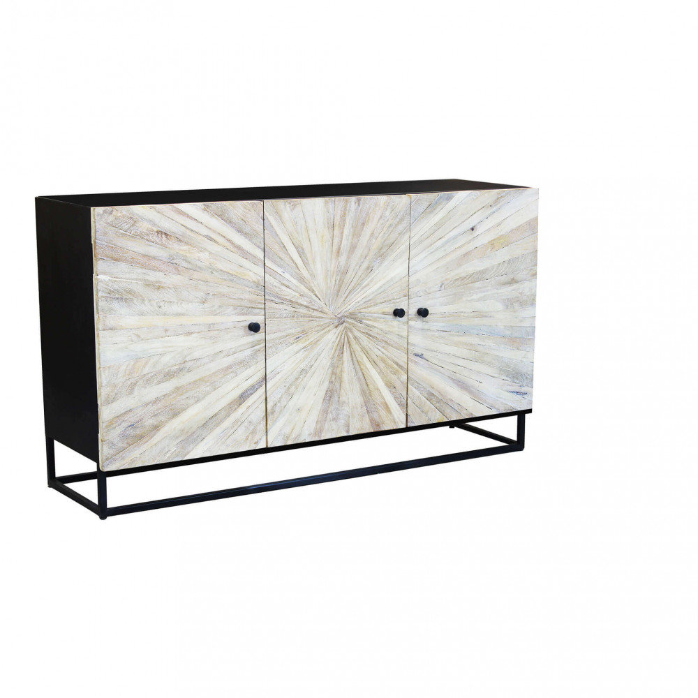 Sideboard Bodiam aus Massivholz 150 cm