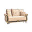 Causeuse convertible avec rangement Primenest Timeberline, beige-1041916864