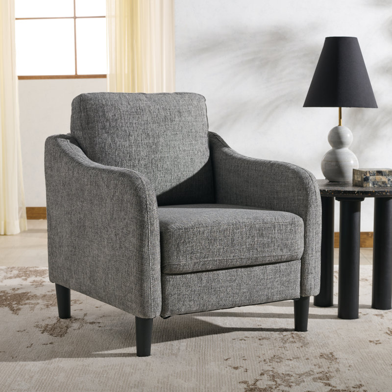 Hasina 32.4'' Wide Armchair, Gray