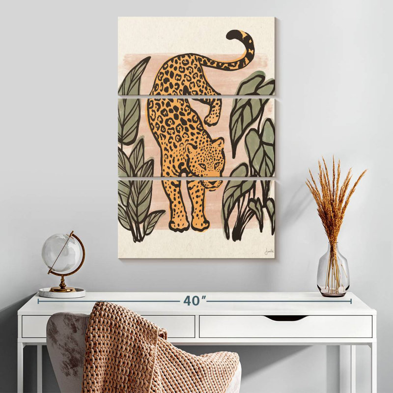 Brampt Jungle Cats I, H 32 po x l 20 po
