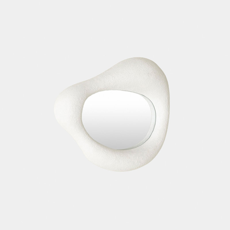 Amorphous Round Mirror