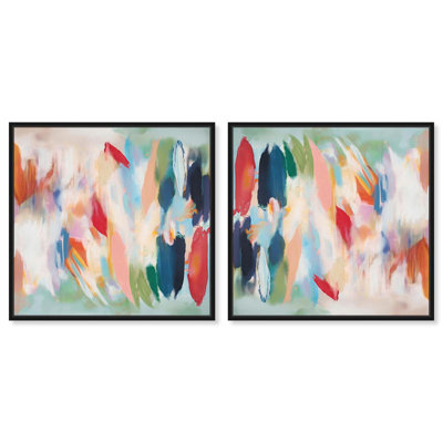 Amonada II sur toile saturée de couleurs Art par Art Remedy