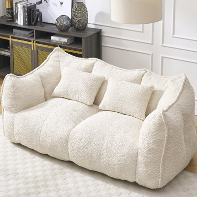 Fauteuil en chenille pour l'intérieur - convient au salon, à la chambre à coucher et à la salle de lecture