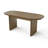 70.9'' W Solid Oak Executive Computer Desk