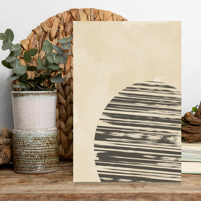 Composition In Stripes No 3 by Sannel Larson - Wrapped Canvas Print, 45.72 cm H x 30.48 cm W