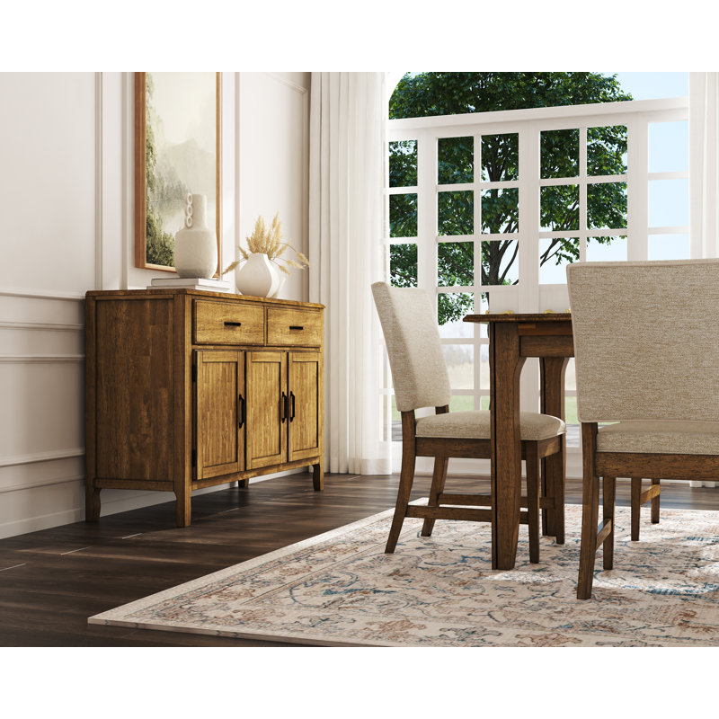 Ensemble de salle à manger extensible Jadaya pour 10 personnes avec serveur, 12 pièces: table, 10 chaises, buffet