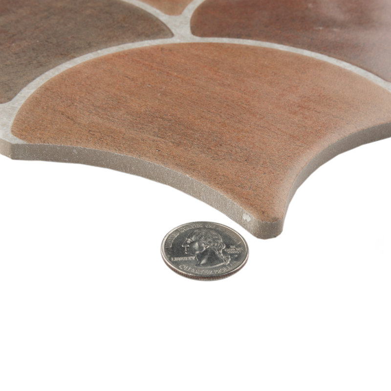 Scala 12.13" x 12.13" Porcelain Spanish Wall & Floor Tile