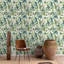 Karuna Collection All-Over Palm Leaf Wallpaper Roll-1555416692