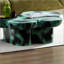 Table basse moderne en faux travertin texturé pour le salon / bureau-2137583194