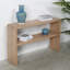 Waterfall Solid Wood Console Table-79616405