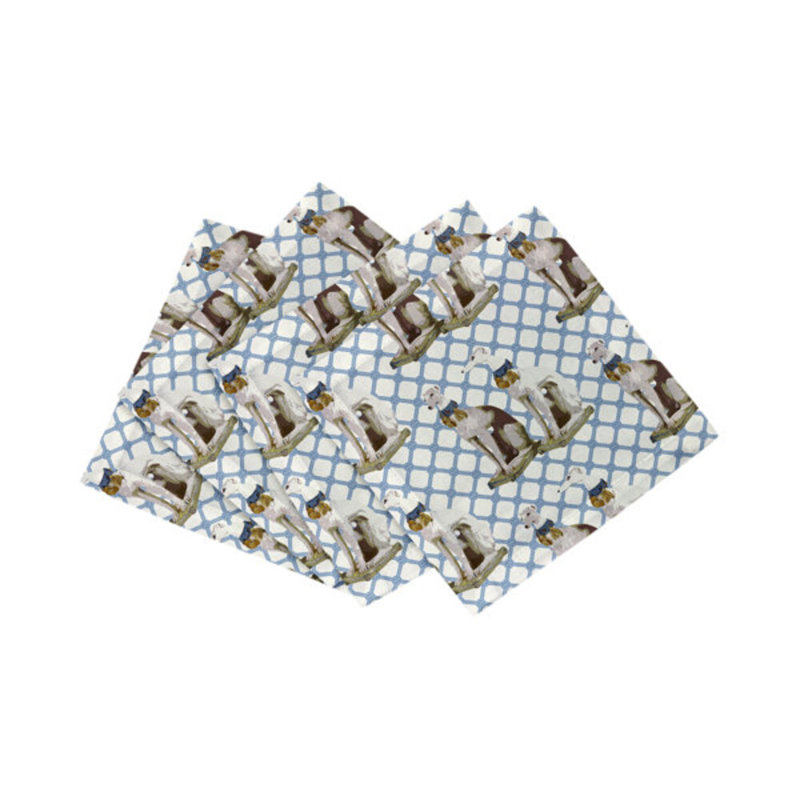 Regal Greyhound Square Napkins, 6" W x 6" L, Wyeth