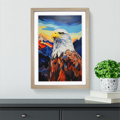 Eagle Colour Field No.2 - Framed Print