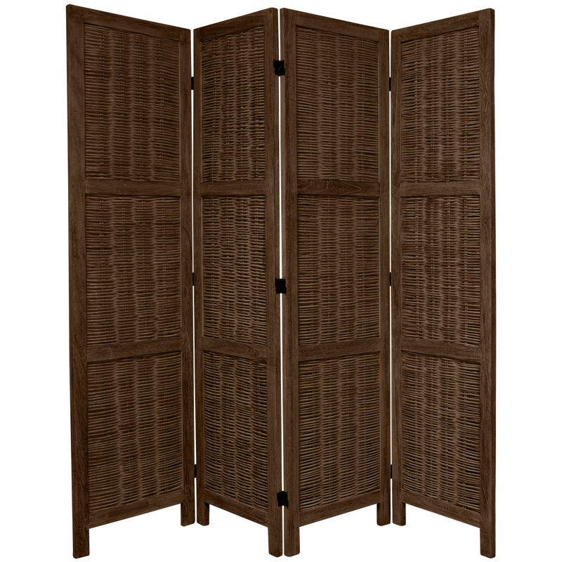 Cloison pliante Mabie, Brun brûlé, 3