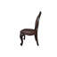 Ensemble de 2 chaises d'appoint Versailles au fini cerisier