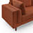 Kraz MINIMORE Modern Style 85'' Square Arm Sofa-1784142453