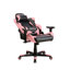 Fauteuil de jeu Sport ergonomique à haut dossier pour PC, rose