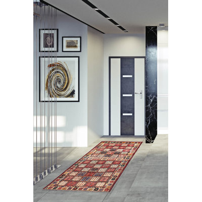 Konya Anatolian Red Rug 4'6" x 9'6"